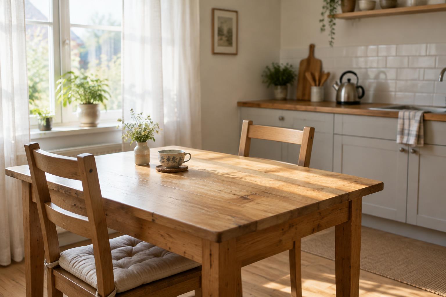 The kitchen table